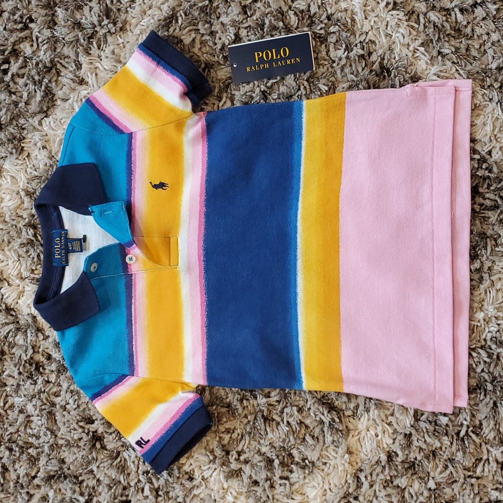 Polo Ralph Lauren 4T Striped Polo